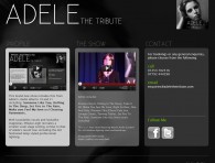 Adele - The Tribute - Web Site by OneTwo